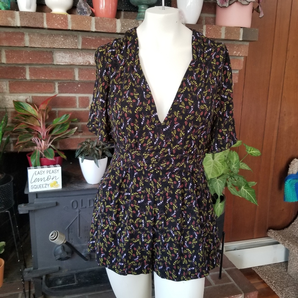 Free People Meet Virginia Romper *POCKETS*